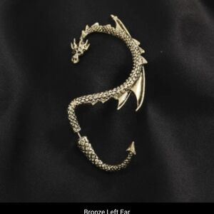 New Exaggerated Fashion Retro Punk Style Dark Single Flying Dragon, T2MIS